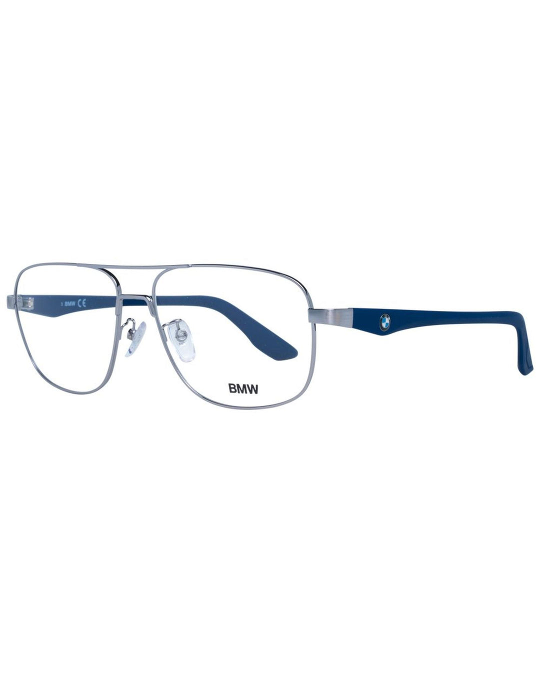 BMW Men's Silver  Optical Frames - One Size