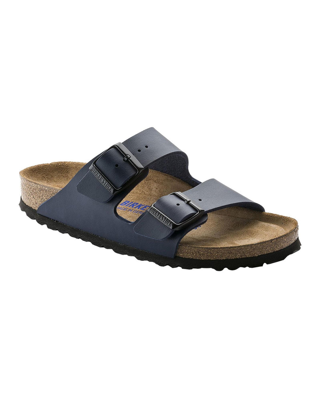 Birkenstock Comfortable Birko-Flor Sandals with Adjustable Straps in Blue - 36 EU