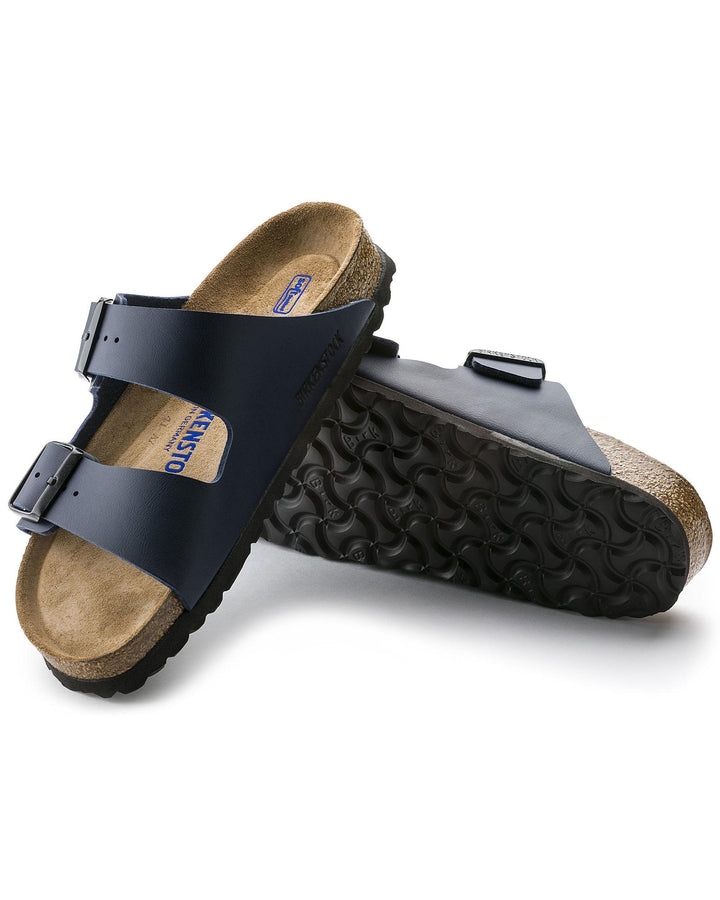 Birkenstock Comfortable Birko-Flor Sandals with Adjustable Straps in Blue - 37 EU