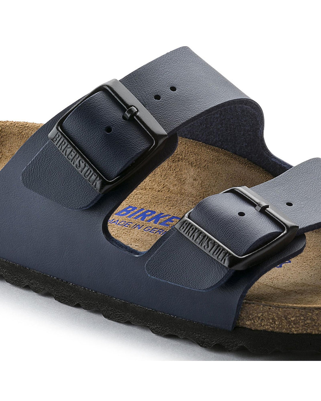 Birkenstock Comfortable Birko-Flor Sandals with Adjustable Straps in Blue - 37 EU