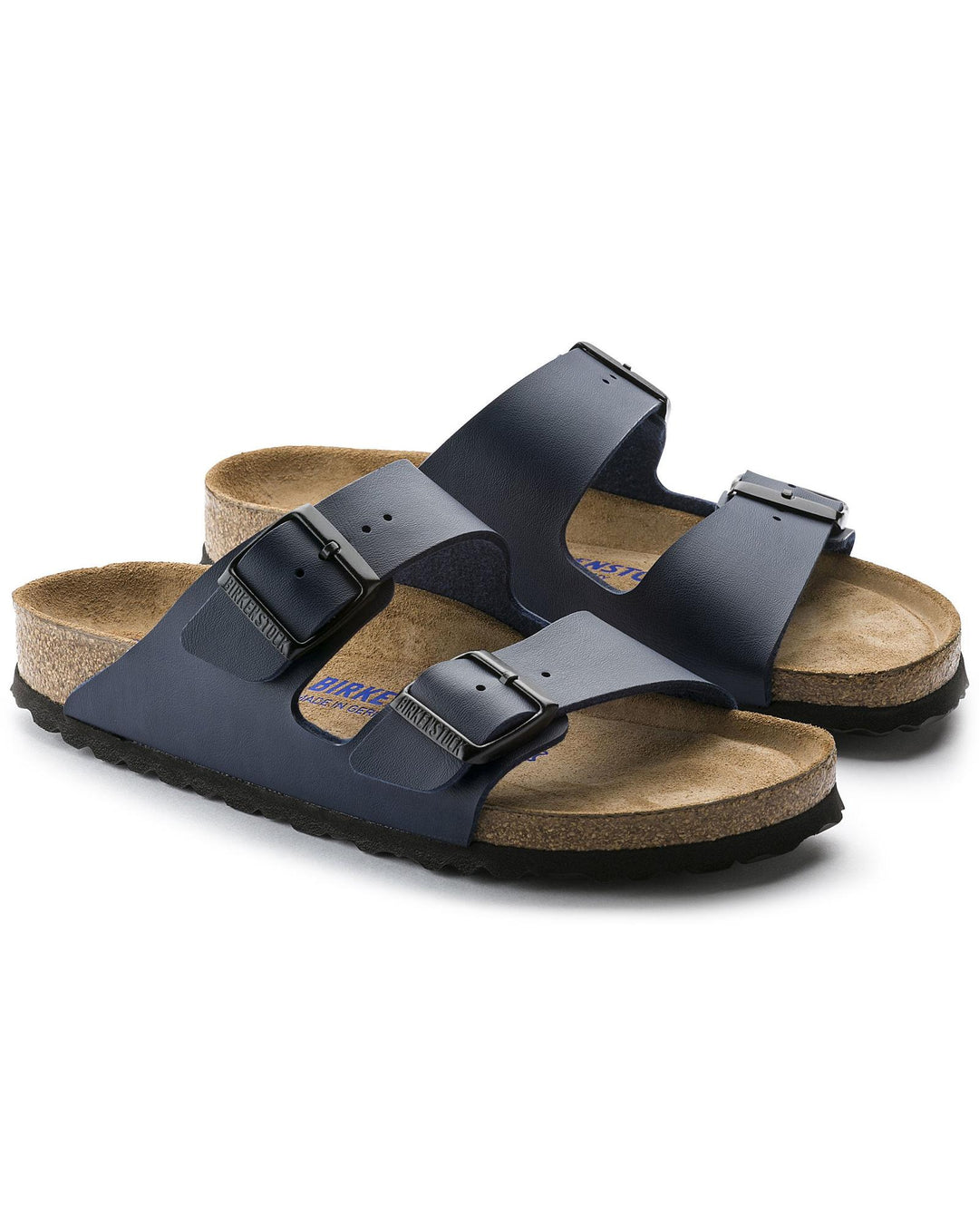 Birkenstock Comfortable Birko-Flor Sandals with Adjustable Straps in Blue - 39 EU