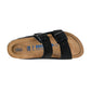 Birkenstock Adjustable Strap Cork Sandals with Deep Heel Cup & Arch Support in Black - 37 EU