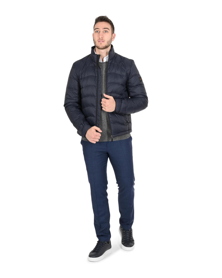 Hugo Boss Men's Dark Blue Polyamide Outerwear in Dark blue - S