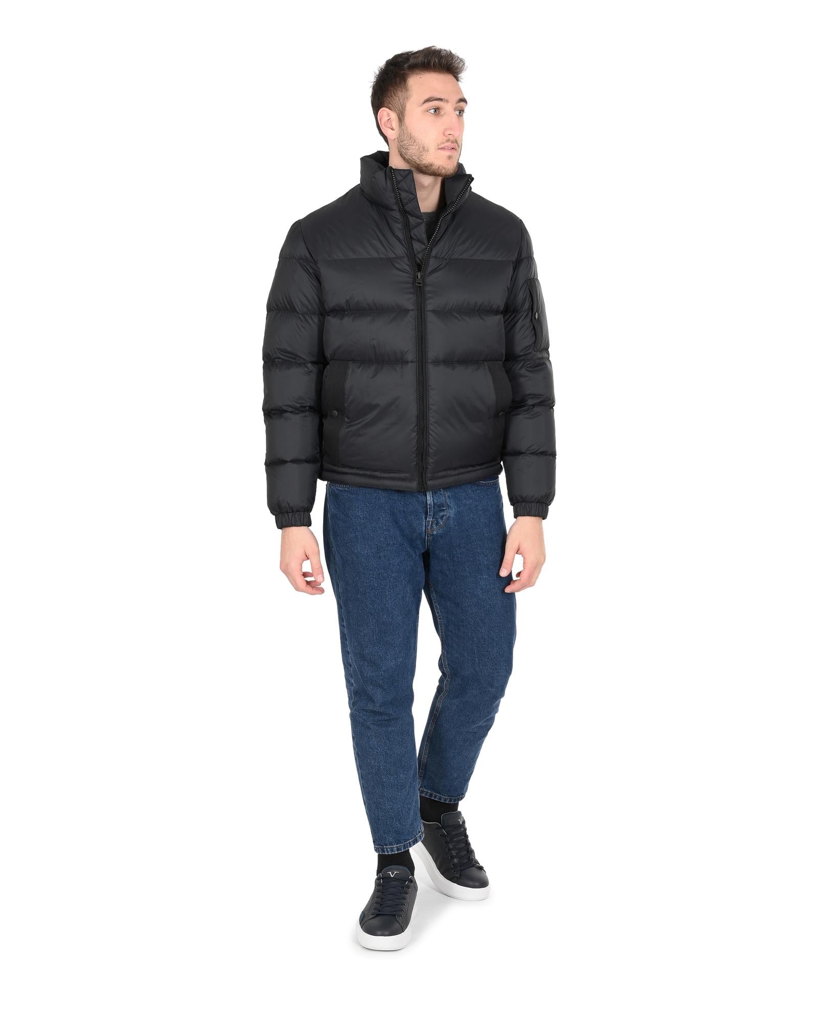 Hugo Boss Men's Black Polyamide Outerwear in Black - S