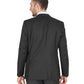 Hugo Boss Men's Black Virgin Wool Jacket in Black - 48 EU