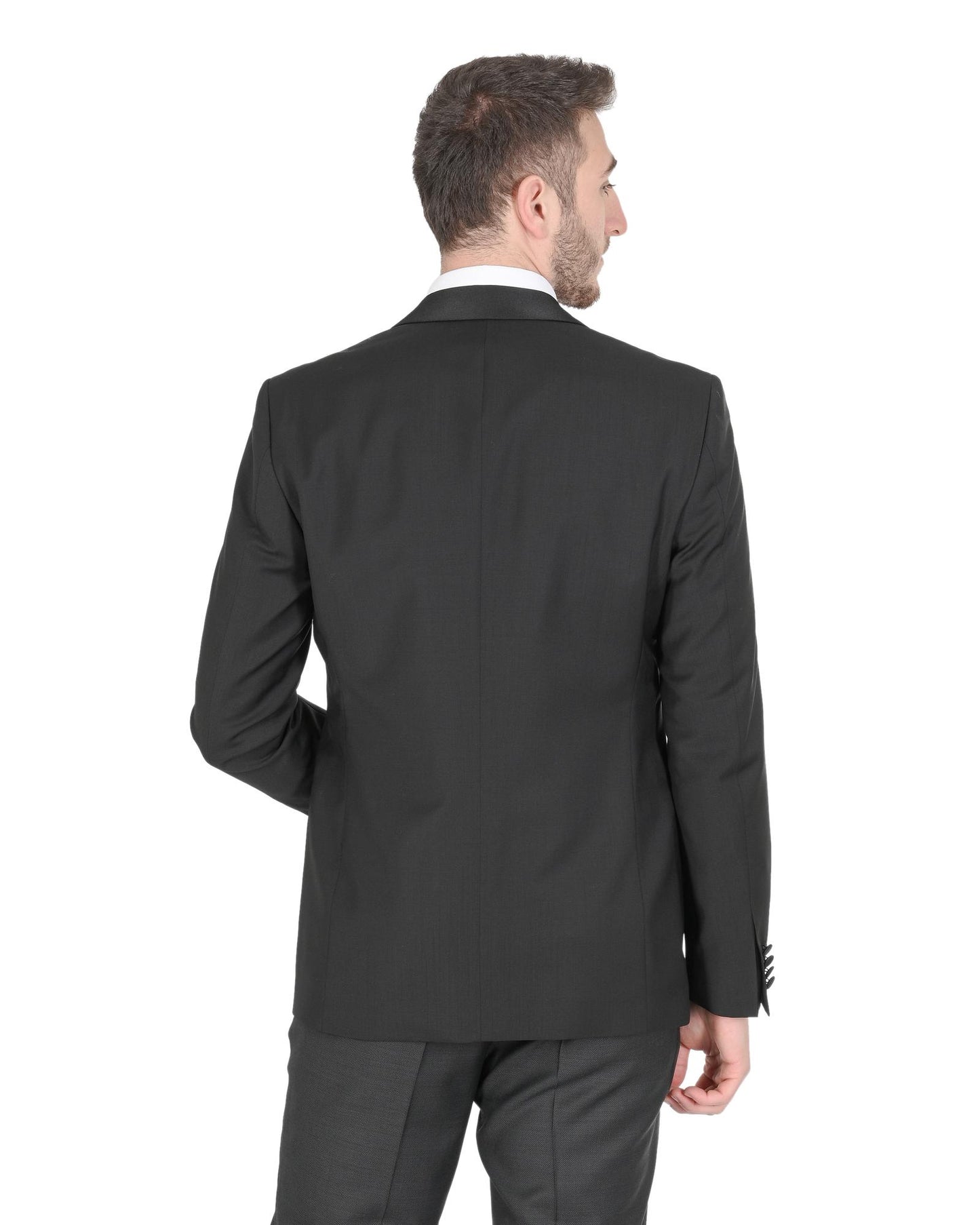 Hugo Boss Men's Black Wool Jacket in Black - 102 CN