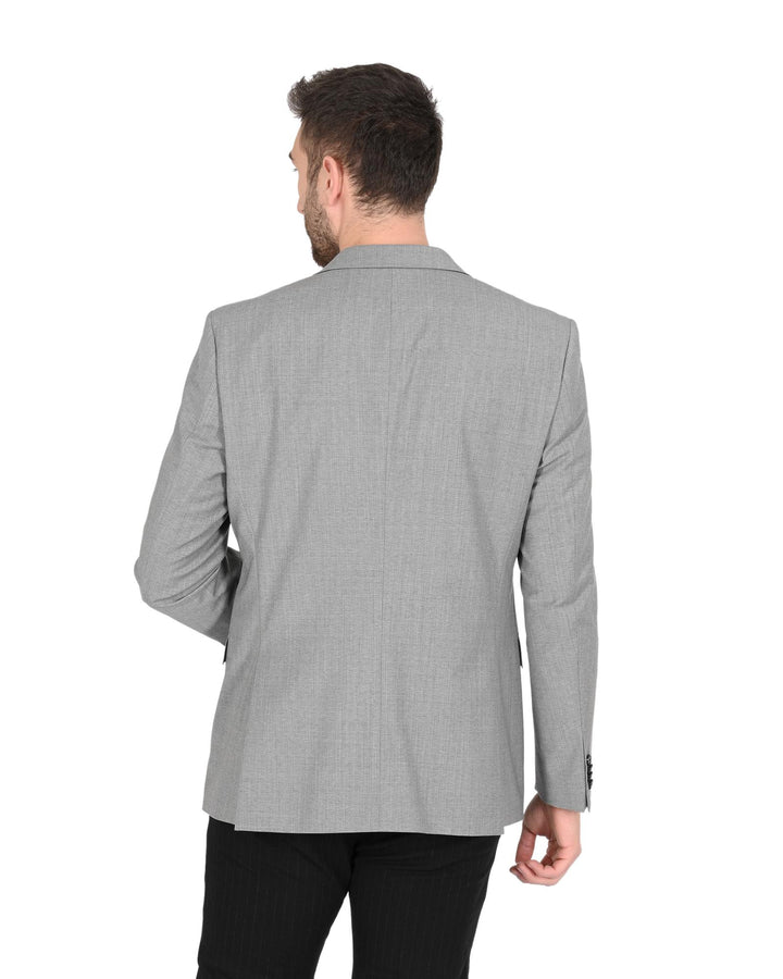 Hugo Boss Men's Grey Wool Blend Jacket in Grey - 54 EU