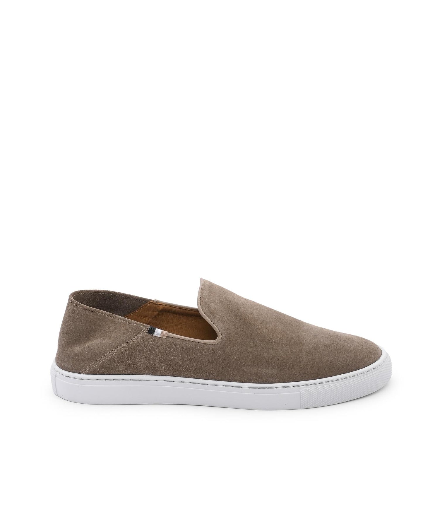 Hugo Boss Men's Slip-On Sneakers in Medium Beige in Beige - 41 EU