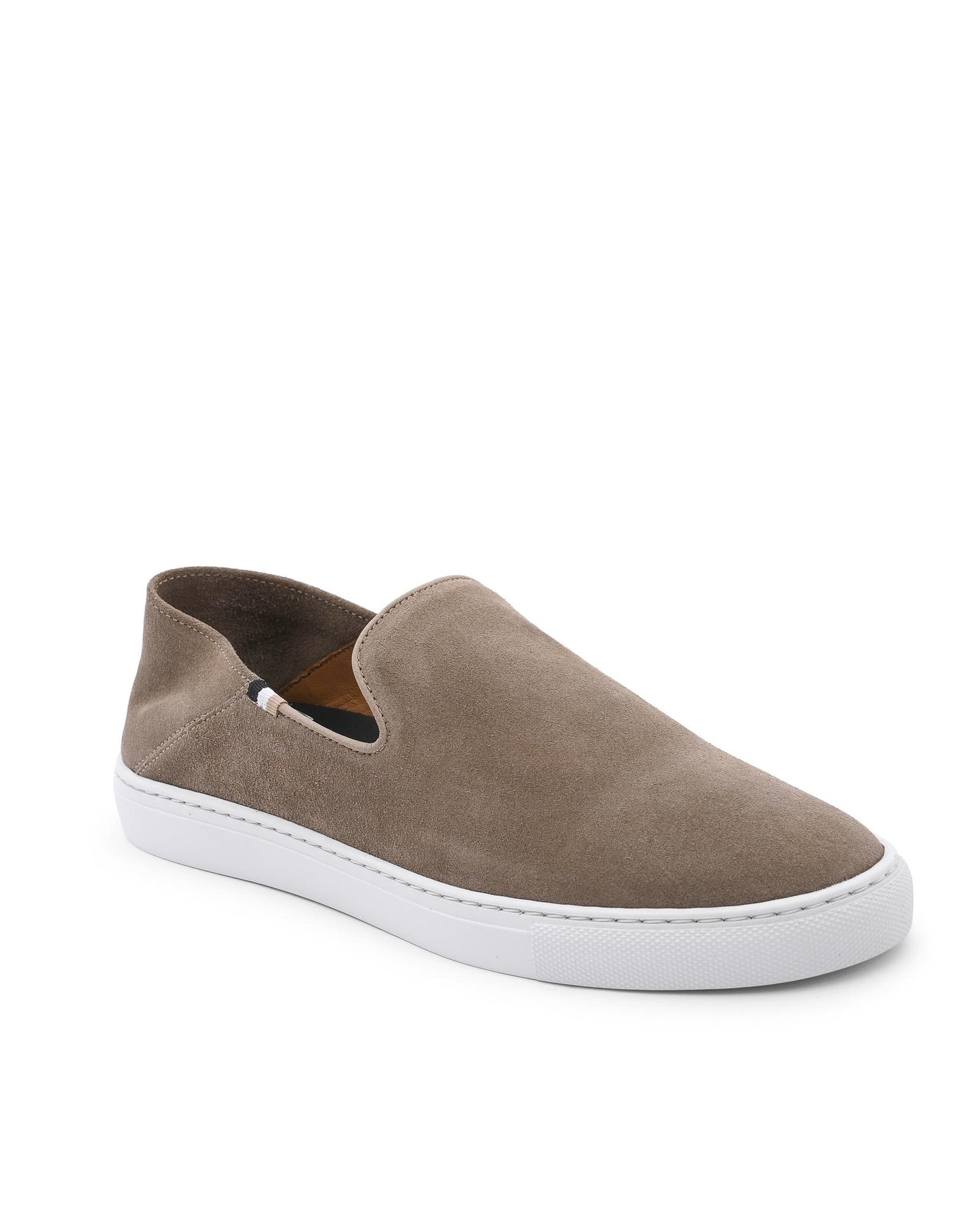 Hugo Boss Men's Slip-On Sneakers in Medium Beige in Beige - 41 EU