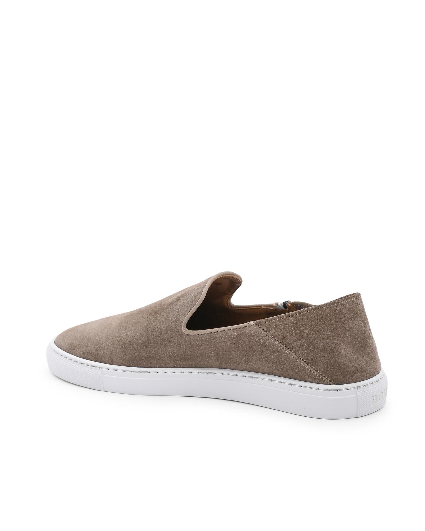 Hugo Boss Men's Slip-On Sneakers in Medium Beige in Beige - 41 EU