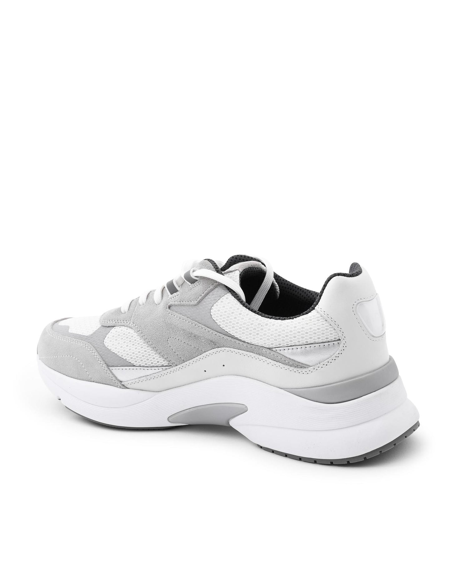 Hugo Boss Men's White Leather Sneakers in White - 42 EU