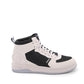 Hugo Boss Men's Calfskin High Top Sneakers with Rubber Sole in Beige - 43 EU