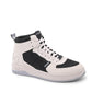 Hugo Boss Men's Calfskin High Top Sneakers with Rubber Sole in Beige - 43 EU