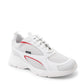 Hugo Boss Women's Polyester Sneakers with Thermoplastic Sole and 4cm Heel in White - 38 EU