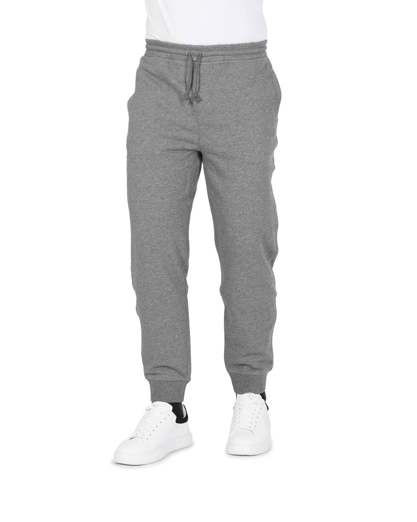 Hugo Boss Men's Cotton blend medium grey pants in Grey - XL