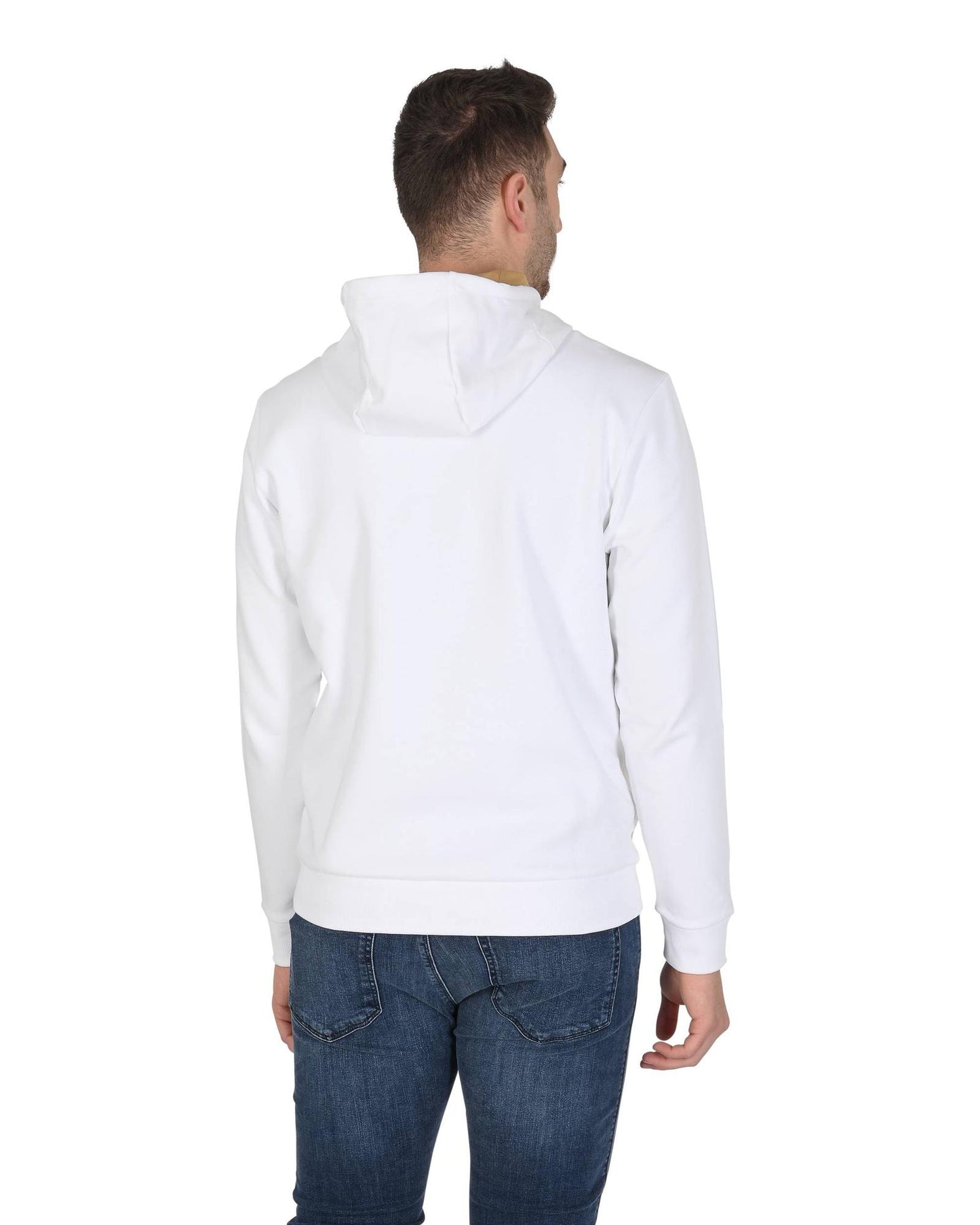 Hugo Boss Men's Cotton Blend Hugo Boss Sweatshirt in White - L