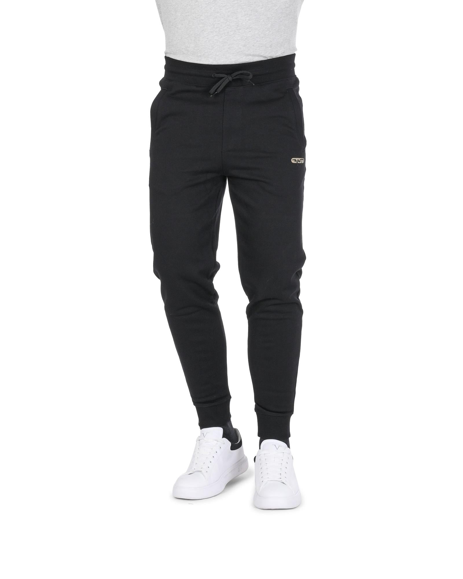 Hugo Boss Men's Black Cotton Mens Pants in Black - S