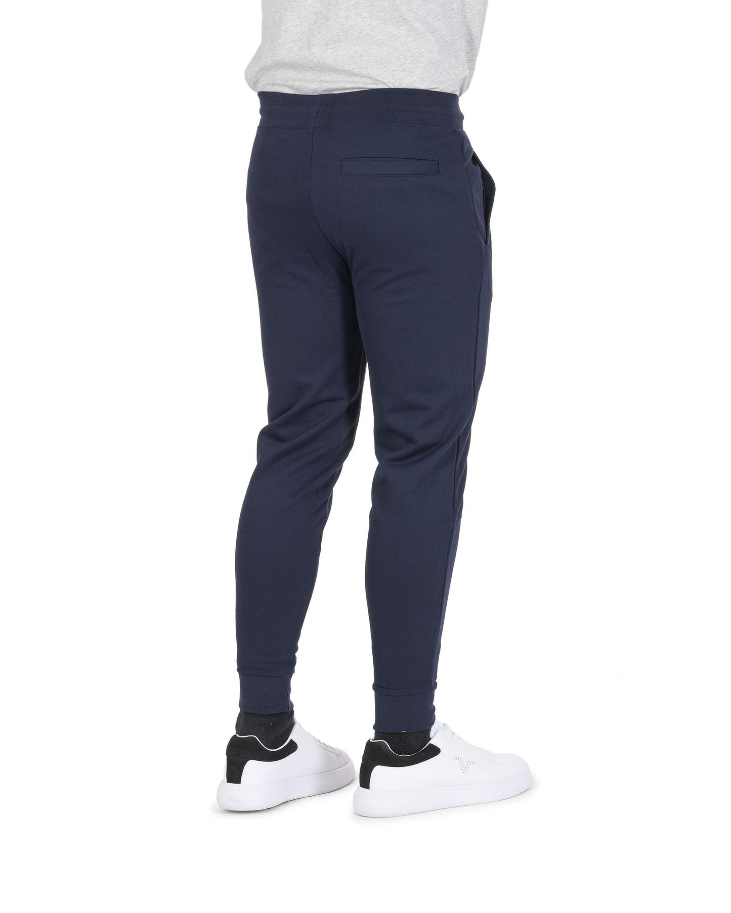 Hugo Boss Men's Dark Blue Cotton Pants in Dark blue - S