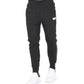 Hugo Boss Men's Cotton Mens Black Pants in Black - M