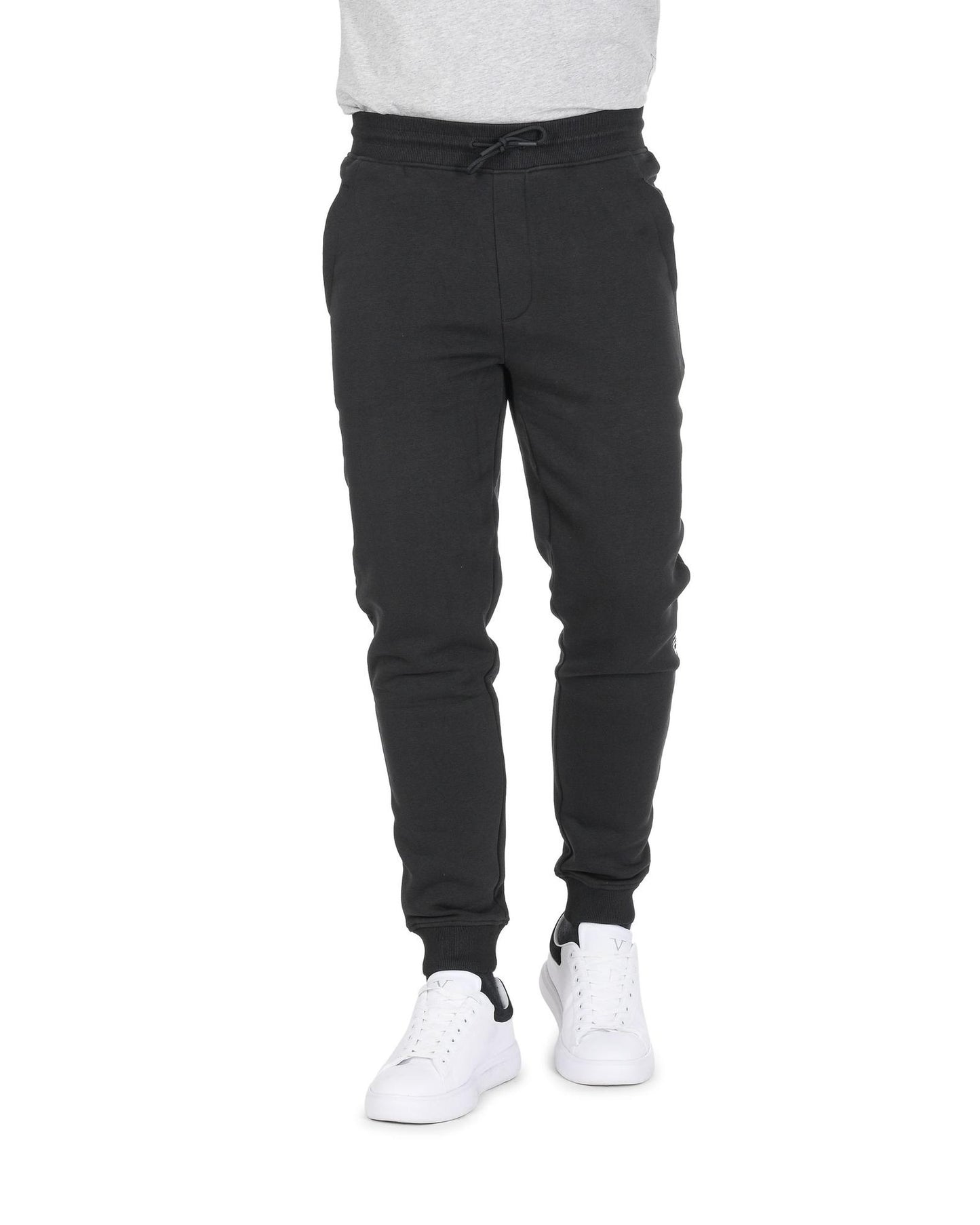 Hugo Boss Men's Cotton-Polyester Blend Mens Pants in Black - M