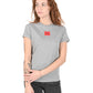 Hugo Boss Women's Cotton Medium Grey Womens T-Shirt in Grey - XS