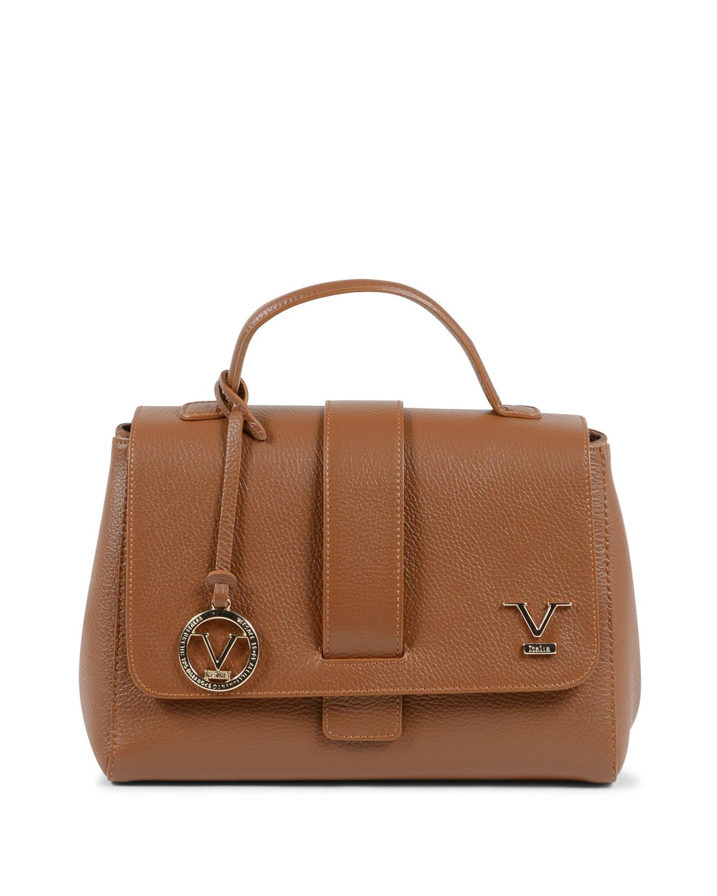 V Italia by Versace 1969 abbigliamento sportivo srl Women's Leather Handbag in Tan - One Size