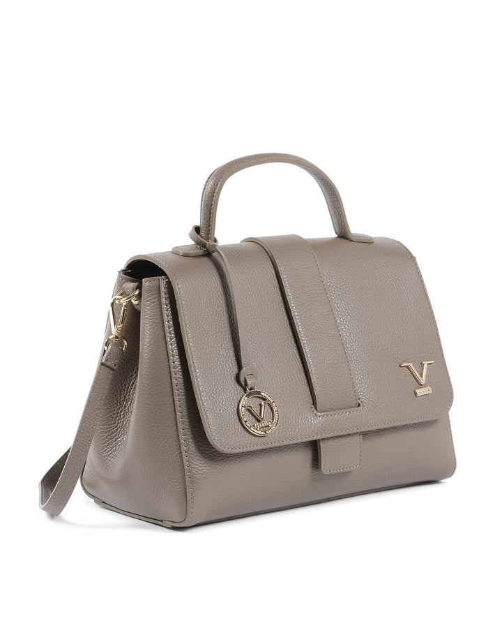 V Italia by Versace 1969 abbigliamento sportivo srl Women's Leather Handbag in Mole gray - One Size