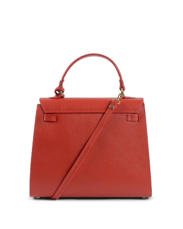 V Italia by Versace 1969 abbigliamento sportivo srl Women's Leather Handbag in Red in Red - One Size