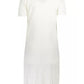 Cavalli Class Women's White Viscose Dress - L