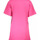 Cavalli Class Women's Pink Cotton Dress - L