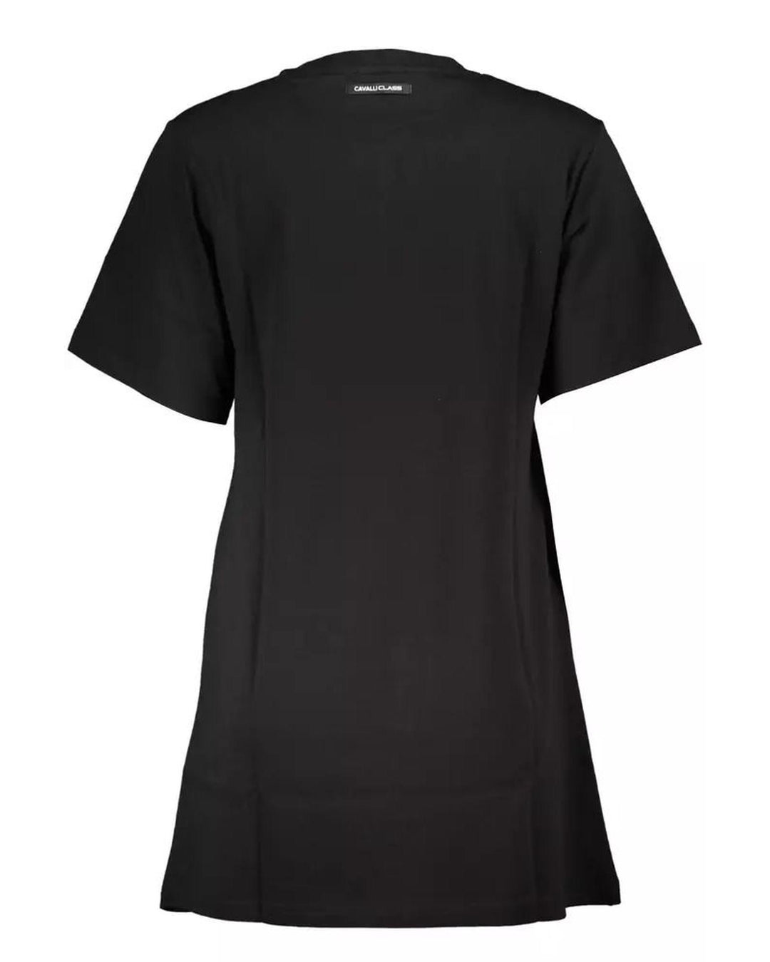 Cavalli Class Women's Black Cotton Dress - L