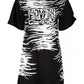 Cavalli Class Women's Black Cotton Dress - L