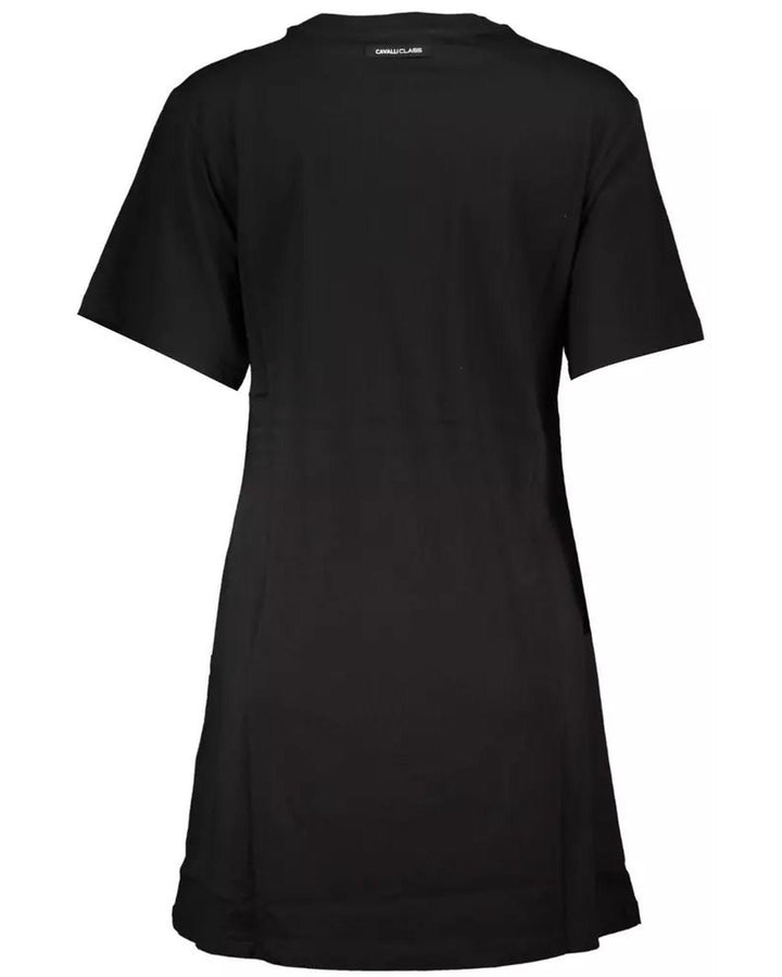 Cavalli Class Women's Black Cotton Dress - L