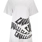 Cavalli Class Women's White Cotton Dress - L