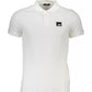 Cavalli Class Men's White Cotton Polo Shirt - M