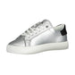 Calvin Klein Women's Silver Cotton Sneaker - 37 EU