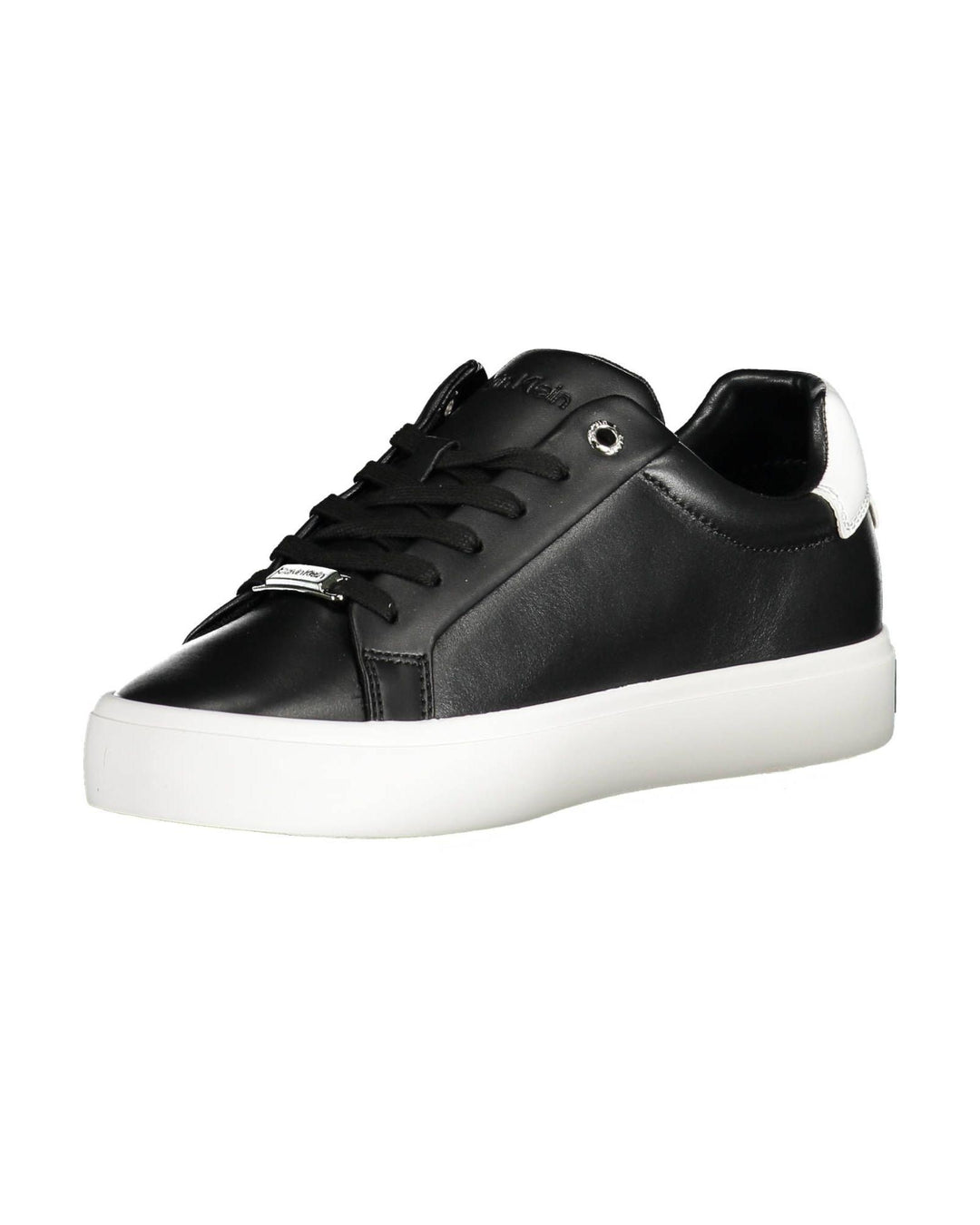 Calvin Klein Women's Black Polyester Sneaker - 41 EU