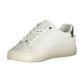 Calvin Klein Women's White Polyester Sneaker - 37 EU