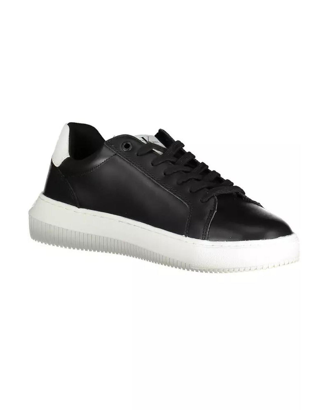 Calvin Klein Men's Black Polyester Sneaker - 43 EU