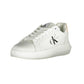 Calvin Klein Women's White Polyester Sneaker - 36 EU