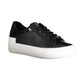 Calvin Klein Women's Black Polyester Sneaker - 38 EU