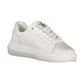 Calvin Klein Women's White Polyester Sneaker - 39 EU