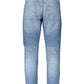 Calvin Klein Men's Blue Cotton Jeans & Pant - W30 US