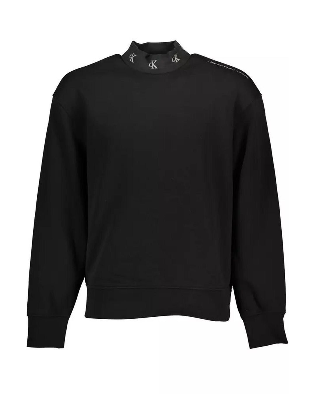 Calvin Klein Men's Black Cotton Sweater - L