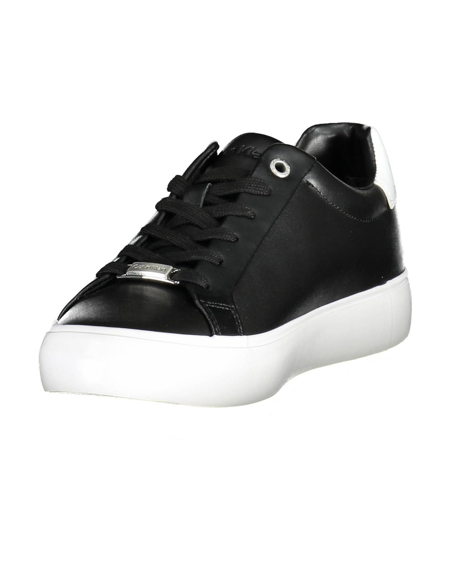 Calvin Klein Women's Black Nylon Sneaker - 39 EU