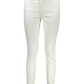 Calvin Klein Women's White Cotton Jeans & Pant - W26 US