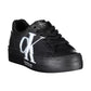 Calvin Klein Women's Black Polyester Sneaker - 37 EU