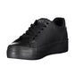 Calvin Klein Women's Black Polyester Sneaker - 37 EU