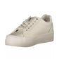 Calvin Klein Women's White Polyester Sneaker - 39 EU