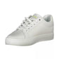 Calvin Klein Women's White Polyester Sneaker - 37 EU